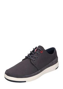 Tommy Hilfiger, Herren Sneaker 'LIGHT MATERIAL MIX LACE UP SHOE', Anthrazit