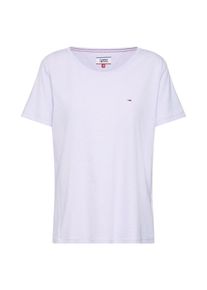 Tommy Jeans, Damen Shirt 'SOFT TEE', Flieder