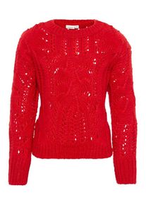 name it, M&auml;dchen Pullover, Rot