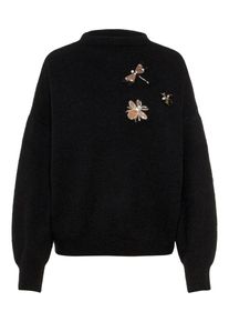 V&eacute;ro Moda VERO MODA, Damen Strickpullover, Goldgelb / Schwarz
