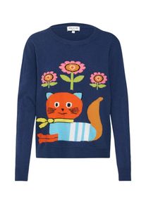 Paul & Joe PAUL & JOE, Damen Pullover 'ITWICKY', Navy / Mischfarben