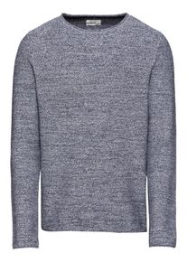 Q/S Designed By, Herren Pullover, Blaumeliert