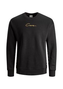 Jack & Jones JACK & JONES, Herren Sweatshirt, Gelb / Schwarz / Wei&szlig;