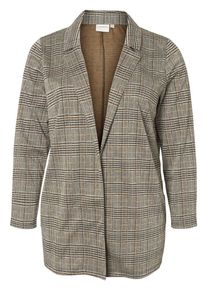 JUNAROSE, Damen Blazer, Schoko / Brokat / Hellbraun