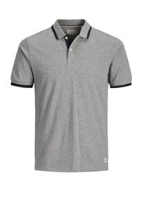 PRODUKT, Herren Poloshirt, Graumeliert