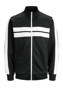 Jack & Jones JACK & JONES, Herren Retro Sweatshirt, Schwarz / Wei&szlig;