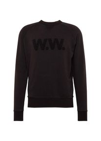Wood Wood, Herren Sweatshirts 'Hester sweatshirt', Schwarz