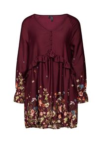 V&eacute;ro Moda VERO MODA, Damen Tunika, Mischfarben / Weinrot
