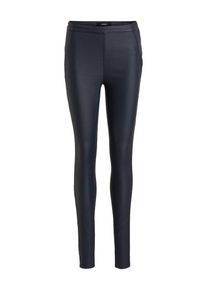 Object, Damen Leggings 'OBJBELLE COATED', Navy