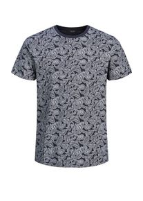 Jack & Jones JACK & JONES, Herren T-Shirt, Navy / Grau