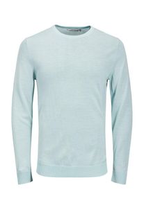 Jack & Jones JACK & JONES, Herren Merinowoll-Pullover, Hellblau