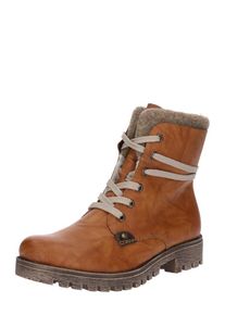 Rieker, Damen Schn&uuml;rstiefelette, Cognac