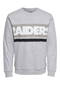Only & Sons Only & Sons, Herren Sweatshirt, Grau