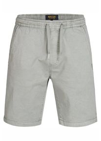 INDICODE JEANS, Herren Shorts 'Kelowna', Hellgrau