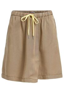 Khujo, Damen Rock 'ELLIE', Dunkelbeige / Gr&uuml;n