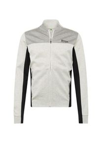 BOSS, Herren Sweatjacke 'SL-Tech 10211949 01', Grau