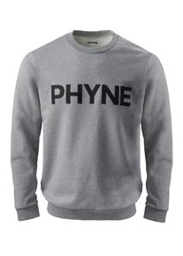 PHYNE, Herren Sweatshirt, Grau / Schwarz