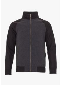 PLUS EIGHTEEN, Herren Sweatjacke, Anthrazit
