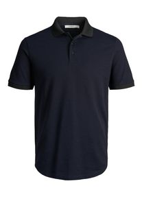 Jack & Jones JACK & JONES, Herren Poloshirt, Navy