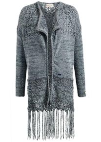 Khujo, Damen Strickjacke ' ALULA ', Blaumeliert