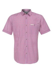 Stockerpoint, Herren Hemd Renko3, Beere / Wei&szlig;