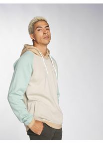 Just Rhyse, Herren Kapuzenpullover 'Cuverto', Beige / Mint