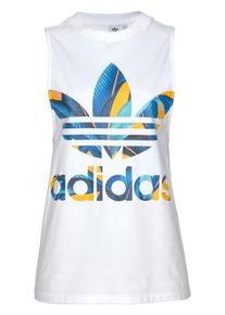 adidas originals, Damen Tanktop, Blau / Gelb / Wei&szlig;