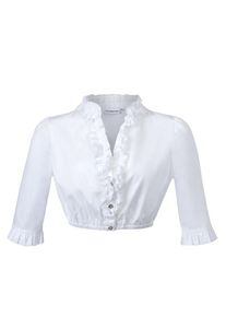 Stockerpoint, Damen Bluse, Wei&szlig;
