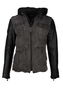 Maze, Herren Jacke ' Brave ', Schwarz