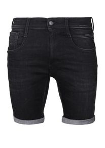 Replay, Herren Shorts 'Anbass', Schwarz