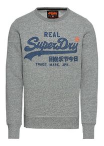 Superdry, Herren Sweatshirt, Blau / Grau