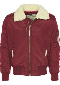 Alpha Industries, Herren Jacke 'Injector III', Dunkelrot