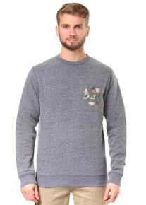 Quiksilver, Herren Buckmann Sweatshirt, Blau