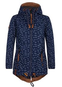 Naketano, Damen Jacket 'Reitsport Forever', Navy / Wei&szlig;