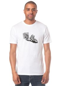 Volcom, Herren Tilt Basic T-Shirt, Wei&szlig;
