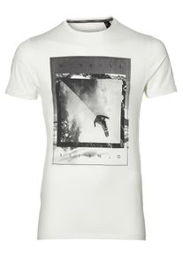 O`Neill O'NEILL, Herren 'Framed Hybrid T-Shirt, Wei&szlig;