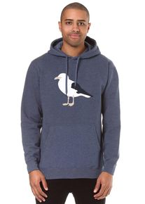 Cleptomanicx, Herren Gull 3 Kapuzenpullover, Blaumeliert