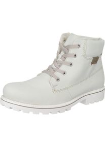 Rieker, Damen Stiefelette, Wollwei&szlig;