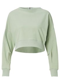 Supermom, Damen Pullover 'Cropped', Hellgr&uuml;n