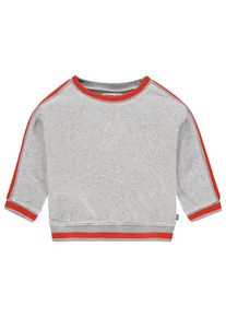 IMPS & ELFS IMPS&ELFS, M&auml;dchen Pullover 'Hampton', Graumeliert / Rot
