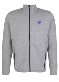 North Sails, Herren Sweatjacke, Graumeliert