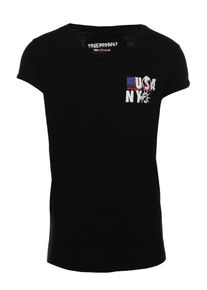 Trueprodigy, Herren T-Shirt 'True USA', Blau / Rot / Schwarz / Wei&szlig;