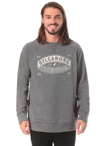 Billabong, Herren 'Guardiant Crew' Sweatshirt, Dunkelgrau