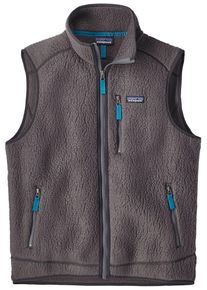 Patagonia, Herren Weste 'Retro Pile', Hellblau / Stone