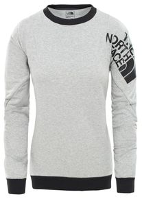 The North Face, Herren Sweatshirt 'Train N Logo', Graumeliert / Schwarz