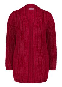 Cartoon, Damen Cardigan, Karminrot