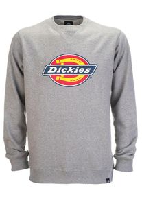 Dickies, Herren Sweatshirt 'Harrison', Dunkelblau / Gelb / Graumeliert / Hellrot / Wei&szlig;