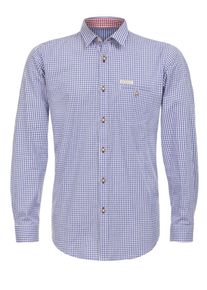 Stockerpoint, Herren Hemd 'Dave4', Blau / Wei&szlig;