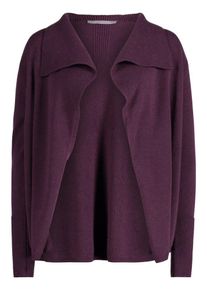 BETTY & CO Betty & Co, Damen Strick-Cardigan, Rotviolett