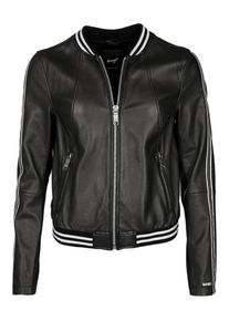 Maze, Damen Jacke 'Cloud', Schwarz / Wei&szlig;